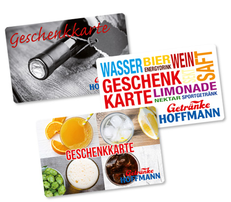 Getränke Hoffmann Geschenkkarten