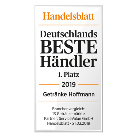 Getränke Hoffmann Auszeichnungen