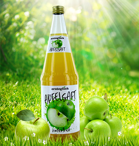 Ernteglück Apfelsaft naturtrüb