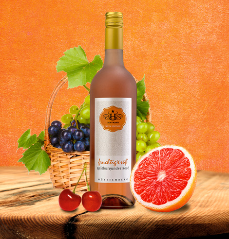 Hoffmann Wein-Edition fruchtig & süß Spätburgunder rosé