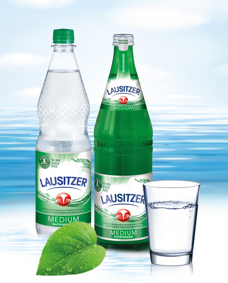 Lausitzer Mineralwasser Medium