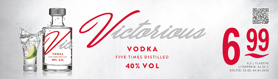 Victorious Vodka 0,2