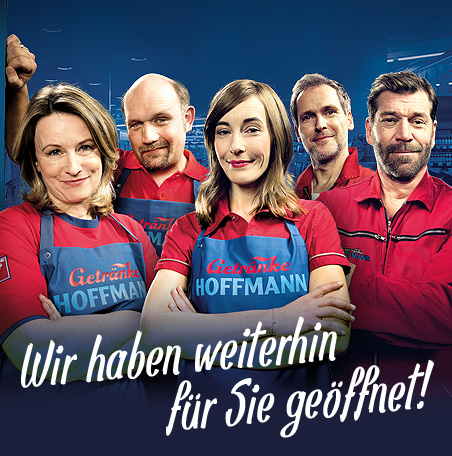 Wir haben weiterhin für Sie geöffnet!