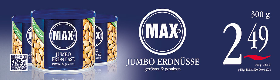 MAX Jumbo Erdnüsse