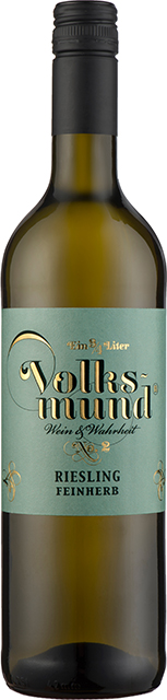 Volksmund Riesling Riesling