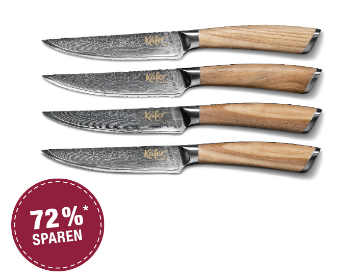 Steakmesser-Set, 4-teilig