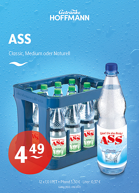 ASS Natürliches Mineralwasser