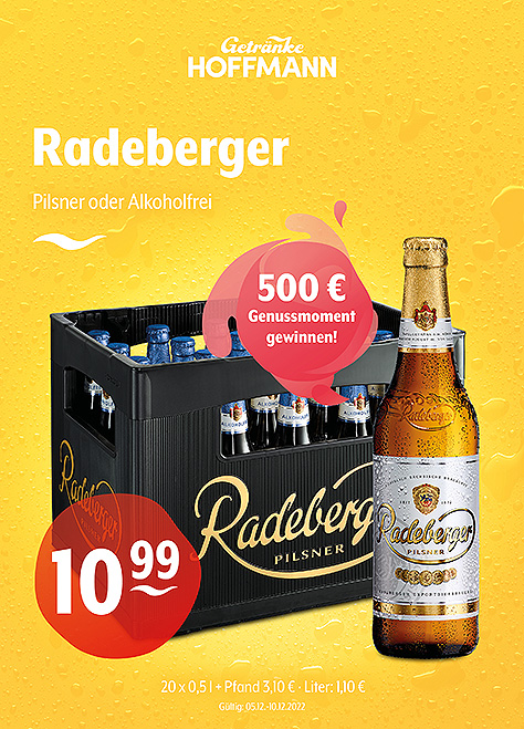 Radeberger Pilsner & Pilsner Alkoholfrei
