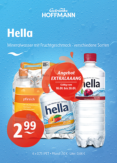 Hella Netürliches Mineralwasser
