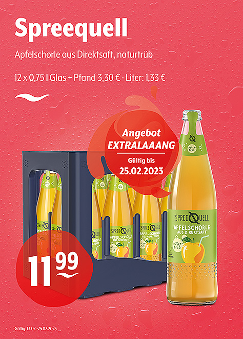 Spreequell Apfelschorle