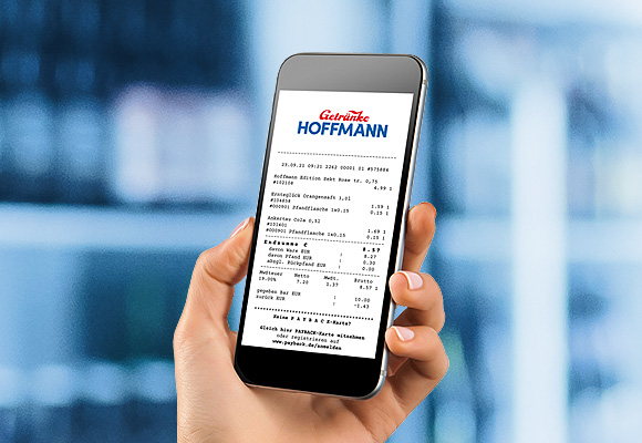 Umweltschutz dank GH DigiBon Mit dem DigiBon von Getränke Hoffmann gemeinsam Ressourcen sparen.