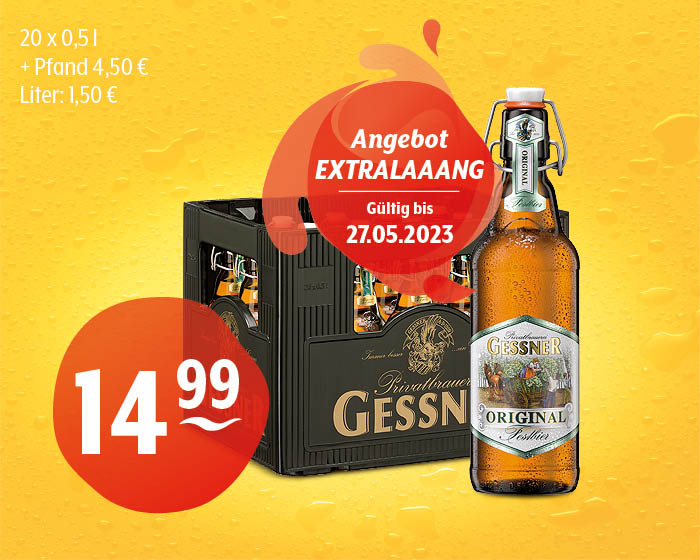 Gessner Getränke Hoffmann Gute Momente. Gute Getränke.