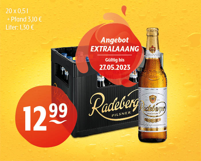 Radeberger Pilsner & Pilsner Alkoholfrei
