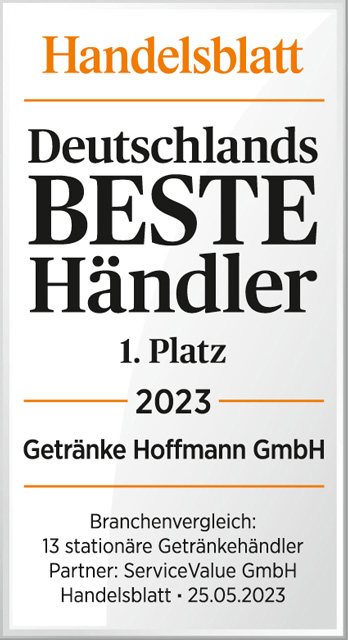 Beste Händler 2023 Getränke Hoffmann ist bester Händler 2023