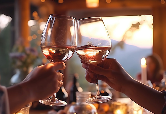 Luberon Roséwein der Familie Perrin bei GH Perfektes Match: Sommerfest und dieser Roséwein der Familie Perrin!