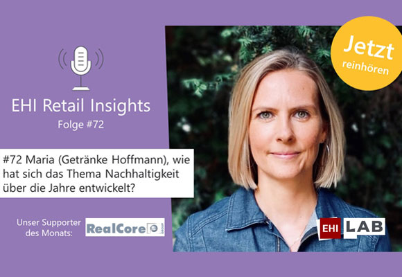 Maria Blume von GH spricht im Podcast über Nachhaltigkeit  Maria Blume spricht im Podcast über Nachhaltigkeit.