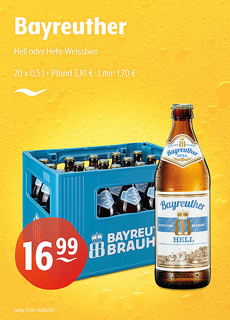 Bayreuther Hell & Hefe Weißbier