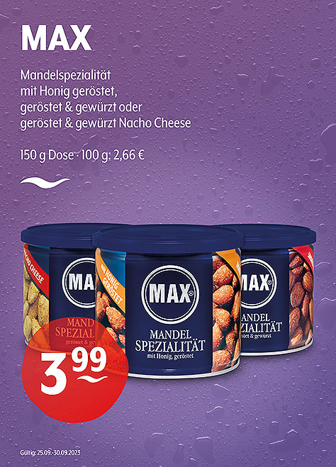 Max Mandelspezialitäten