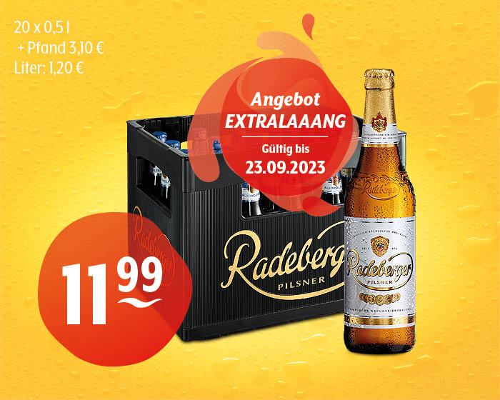 Radeberger Pilsner & Pilsner Alkoholfrei