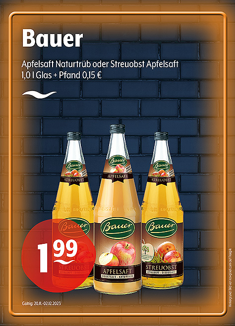 Bauer Fruchtsäfte