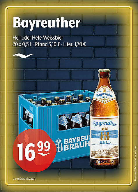 Bayreuther Hell & Hefe Weißbier
