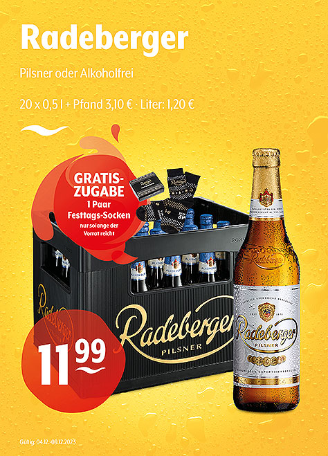 Radeberger Pilsner & Alkoholfrei