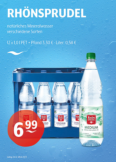 RhönSprudel Natürliches Mineralwasser