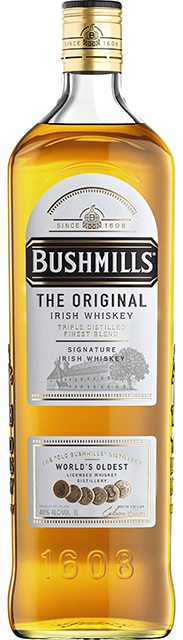 BUSHMILLS The Original Irish Whiskey bei GH (1) 0,7-Liter-Flasche BUSHMILLS The Original Irish Whiskey
