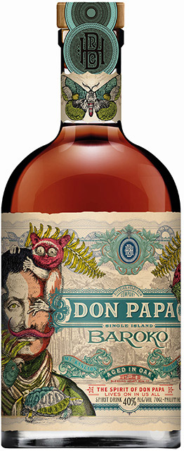 DON PAPA BAROKO ideal für Wintercocktails (1) Flasche DON PAPA BAROKO