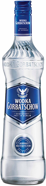WODKA GORBATSCHOW für Cheesecake-Likör (1) lasche WODKA GORBATSCHOW