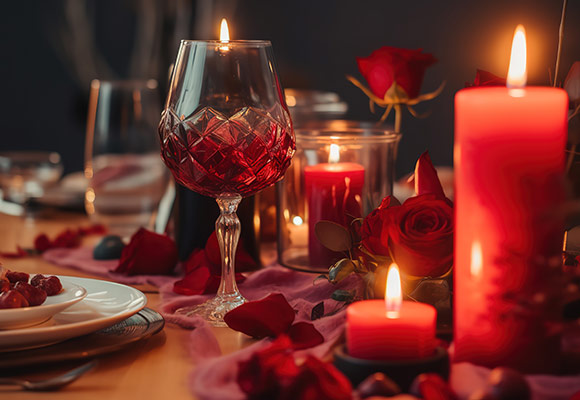 Die Liebsten mit einem romantischen Abend überraschen - wir liefern dir Tipps