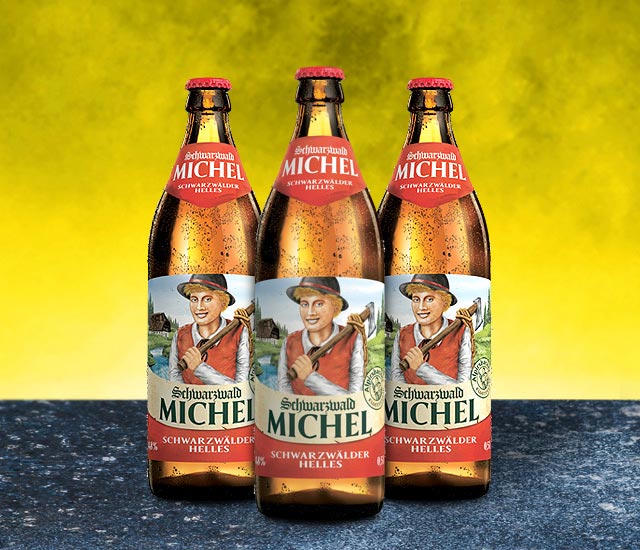 GH-Newcomer Schwarzwald Michel (1) Flaschen Schwarzwald MICHEL Helles