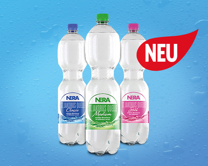 NERA: Mineralwasser in PET-Flaschen – exklusiv bei Getränke Hoffmann