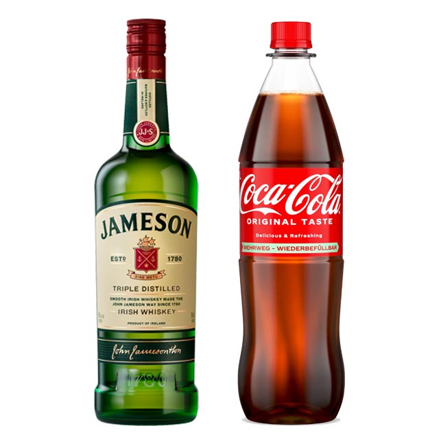 JAMESON Irish Whiskey mit Coca-Cola bei GH - 1 Immer eine gute Wahl: JAMESON Irish Whiskey und Coca-Cola