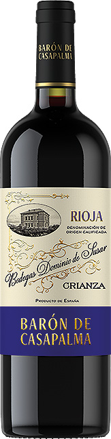 Barón de Casapalma Crianza Eine Flasche/Ein Glas Rioja Crianza von Barón de Casapalma