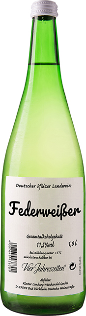 Federweißer-Zeit bei GH mit Pfälzer Federweißer (1) Flasche Pfälzer Federweißer von Vier Jahreszeiten bei GH