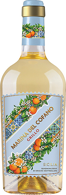 Sizilianischer Weißwein: MARINA DEL COFANO Grillo MARINA DEL COFANO Grillo: Sizilianischer Weißwein in der 0,75L Flasche