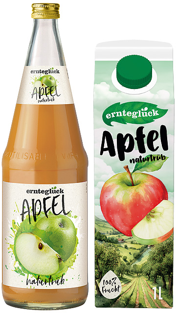 Ernteglück Apfel naturtrüb Ernteglück Apfel naturtrüb