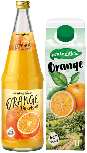 Ernteglück Orangensaft Ernteglück Orangensaft