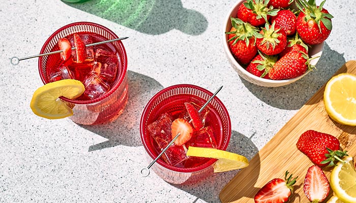 Fruchtsecco – Sorten-Vielfalt bei GH (3) Aus Fruchtsecco wird im Handumdrehen ein toller Frühlings-Sommer-Drink