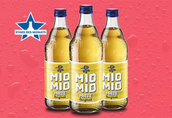 MIO MIO Mate bei der GH Aktion Stars des Monats