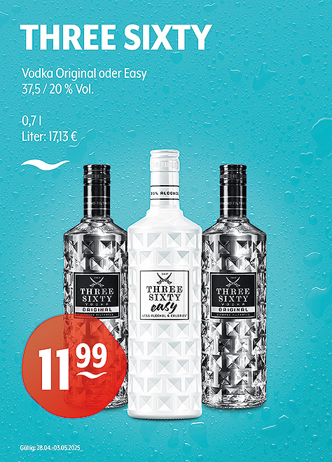 Three Sixty Vodka Original & Easy