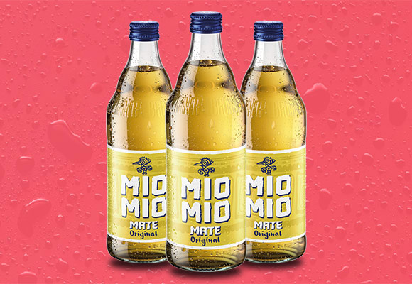 Flaschen von MIO MIO Mate