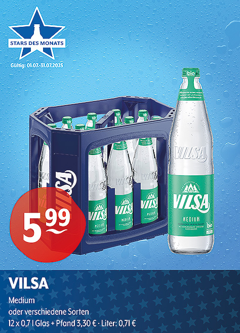 Vilsa Natürliches Mineralwasser