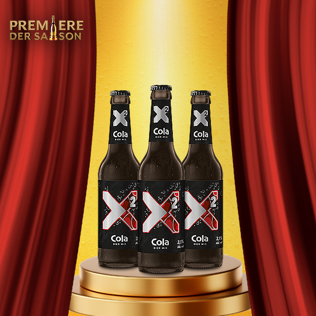 Vorhang auf für unsere Premiere der Saison: Bitburger x² Cola