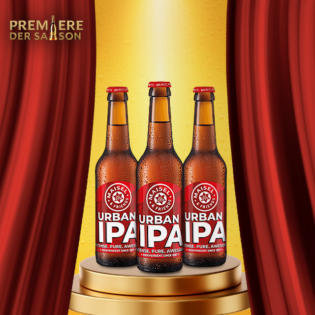 Vorhang auf für unsere Premiere der Saison: MAISEL & FRIENDS: Urban IPA