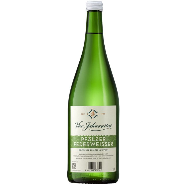 Federweißer-Zeit bei GH mit Pfälzer Federweißer (1) Flasche Pfälzer Federweißer von Vier Jahreszeiten bei GH