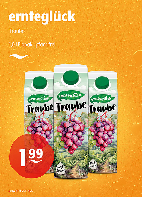 Ernteglück Traube
