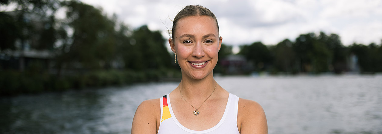 Ruderin Lanea Rüter am See