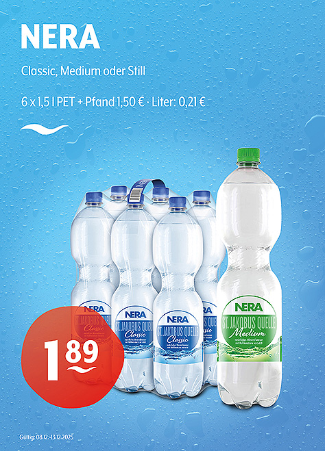 Nera Natürliches Mineralwasser